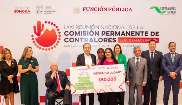 001 RECIBE COAHUILA PREMIO NACIONAL DE CONTRALORÍA SOCIAL 2023