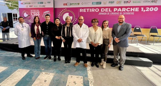 004 CONCLUYE SALUD COAHUILA CON ÉXITO PROGRAMA DE CIRUGÍAS GRATUITAS DE CATARATAS