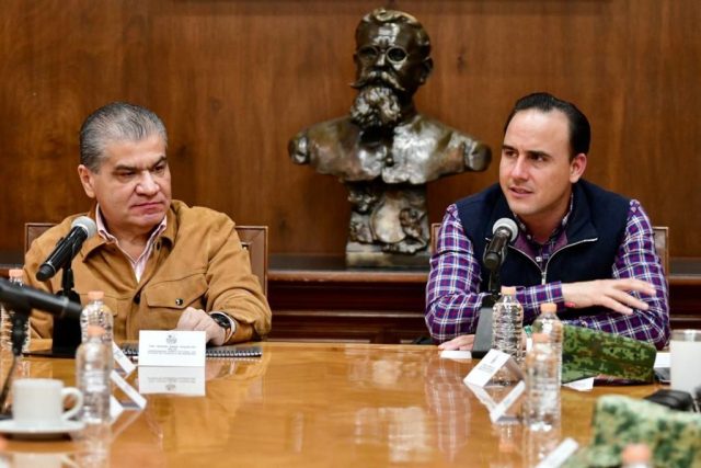 004 MIGUEL RIQUELME Y MANOLO JIMENEZ AFINAN OPERATIVOS DESEGURIDAD