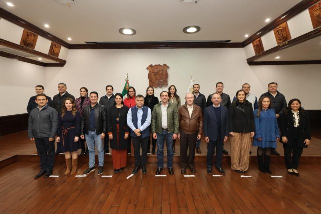 001 SE REÚNE GOBERNADOR CON LAS Y LOS DIPUTADOS DE LA ALIANZA CIUDADANA POR LA SEGURIDAD