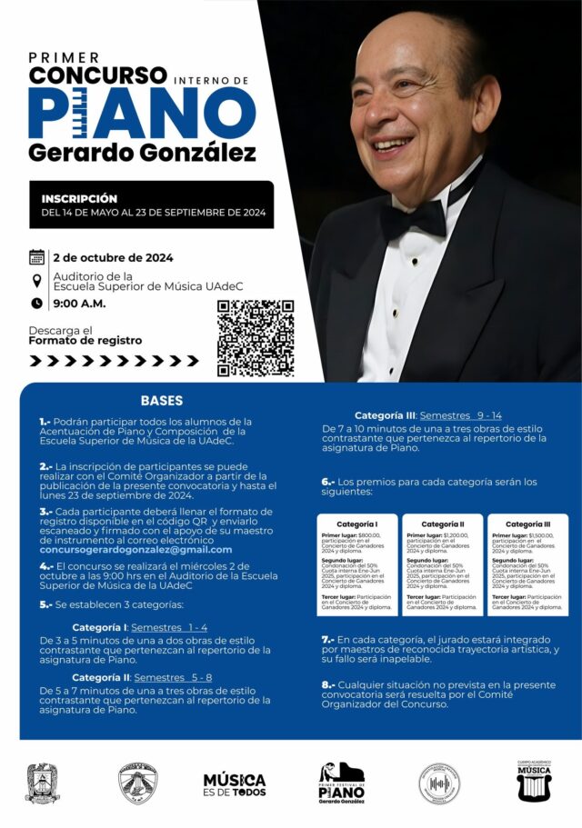 Concurso Interno de Piano Gerardo González
