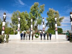 Román Alberto Cepeda González preside ceremonia conmemorativa del 178 Aniversario de la Gesta Heroica de los Niños Héroes de Chapultepec