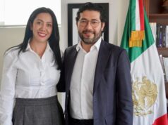 Secretario del Trabajo y Betzabé Martínez acuerdan acciones a favor de Gómez Palacio*