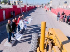 Inician Esteban y Betzabé obra de pavimentación que mejorará la movilidad y conectará boulevares estratégicos en Gómez Palacio**