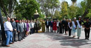 *LERDO CELEBRA SU 131° ANIVERSARIO CON ACTO CÍVICO, MISA Y PASTEL EN EL PASEO SARABIA*