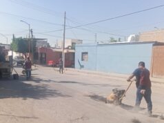 Vialidades principales y de alto tráfico son rehabilitadas con el Programa de Bacheo en Gómez Palacio