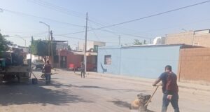 Vialidades principales y de alto tráfico son rehabilitadas con el Programa de Bacheo en Gómez Palacio