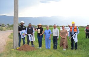 SUSY TORRECILLAS INICIA OBRA DE ELECTRIFICACIÓN EN LAS COMUNIDADES DE LA GOMA Y MONTERREY