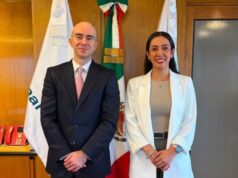 BETSABE SOSTIENE REUNION DE TRABAJO CON EL TITULAR DE NAFIN Y BANCOMEX