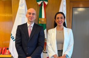BETSABE SOSTIENE REUNION DE TRABAJO CON EL TITULAR DE NAFIN Y BANCOMEX