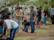 INICIAN PRIMERA ETAPA DE REFORESTACIÓN EN EL PERIFÉRICO RAÚL LÓPEZ SÁNCHEZ
