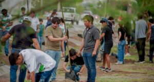 INICIAN PRIMERA ETAPA DE REFORESTACIÓN EN EL PERIFÉRICO RAÚL LÓPEZ SÁNCHEZ