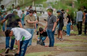 INICIAN PRIMERA ETAPA DE REFORESTACIÓN EN EL PERIFÉRICO RAÚL LÓPEZ SÁNCHEZ
