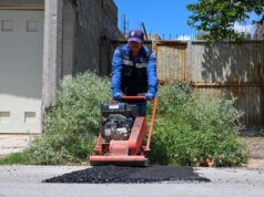 SE INTENSIFICA EL BACHEO EN LERDO PARA ATENDER AFECTACIONES POR LAS LLUVIAS