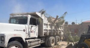 IMPULSA SUSY TORRECILLAS LIMPIEZA Y MEJORAMIENTO DE VIALIDADES EN LA COLONIA LUCIO CABAÑAS