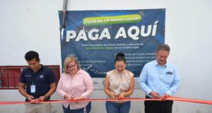 INAUGURA SUSY TORRECILLAS CAJA MULTIPAGO EN POLIDEPORTIVO LERDO