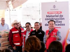 Gobernador entrega material de construcción para ejidos de La Laguna que fueron afectados por las recientes lluvias