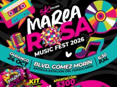 Invita DIF Estatal a la carrera Marea Rosa 2026 en Durango, con explosión de color y ritmo