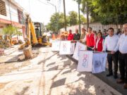 Más de mil 800 habitantes de la colonia Rubén Jaramillo se beneficiarán con la rehabilitación del drenaje; Esteban inician obra en Gómez Palacio