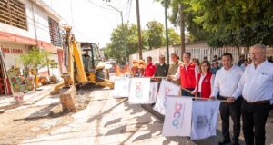 Más de mil 800 habitantes de la colonia Rubén Jaramillo se beneficiarán con la rehabilitación del drenaje; Esteban inician obra en Gómez Palacio