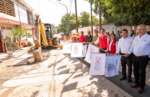 Más de mil 800 habitantes de la colonia Rubén Jaramillo se beneficiarán con la rehabilitación del drenaje; Esteban inician obra en Gómez Palacio