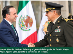 REFRENDA GOBERNADOR COORDINACIÓN CON MANDO DE LA XI REGIÓN MILITAR