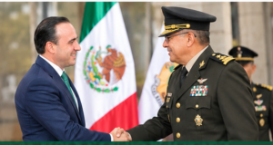 REFRENDA GOBERNADOR COORDINACIÓN CON MANDO DE LA XI REGIÓN MILITAR