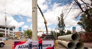 Arranca conexión de Acuaférico Norte; 100 mil duranguenses tendrán agua potable las 24 horas con la interconexión de macrotanques a la Potabilizadora
